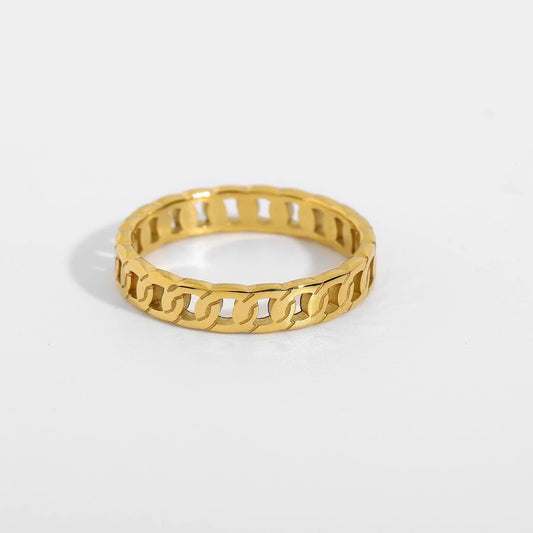 Dainty Chain Ring