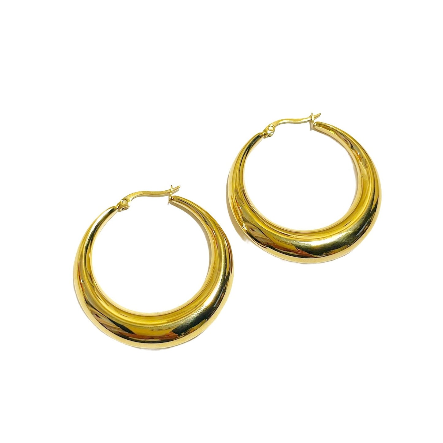 Dreamy Gold Hoops